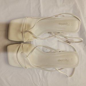 PiePieBuy Women's Lace Up Heeled Sandals